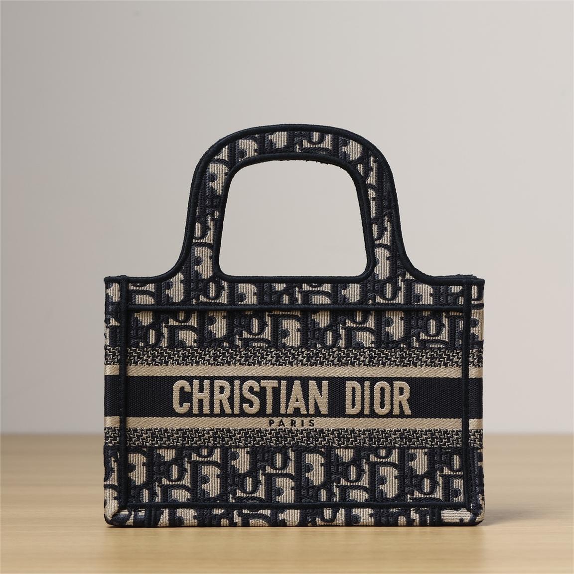 Dior-Mini Book tote-22.5cm