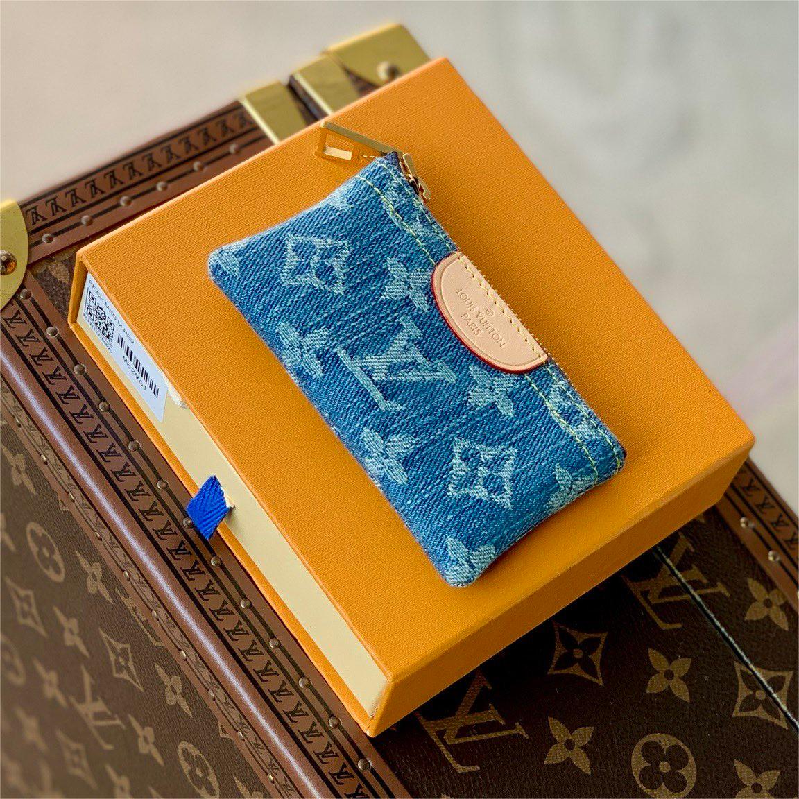 Lv-Denim Coin Purse-12cm