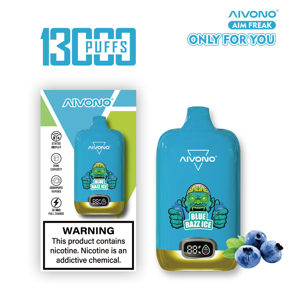 AIVONO Aim Freak (xtia) Disposable Vape with 13000 Puffs (5% Nicotine Content) - aivonoglobal - 600+ flavors - Wholesale pricing -Tracked delivery