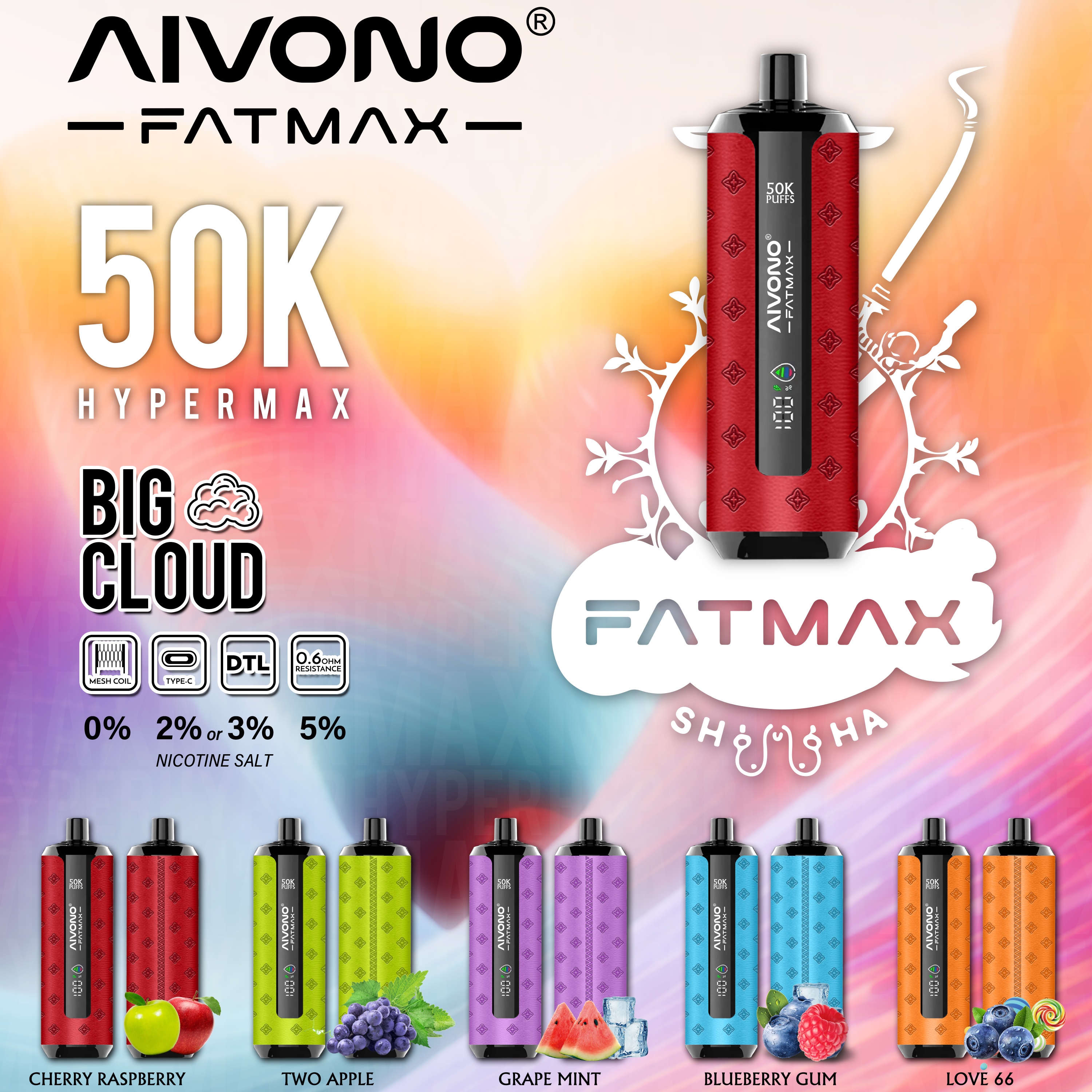 AIVONO VAPE - aivonoglobal - 600+ flavors - Wholesale pricing -Tracked delivery