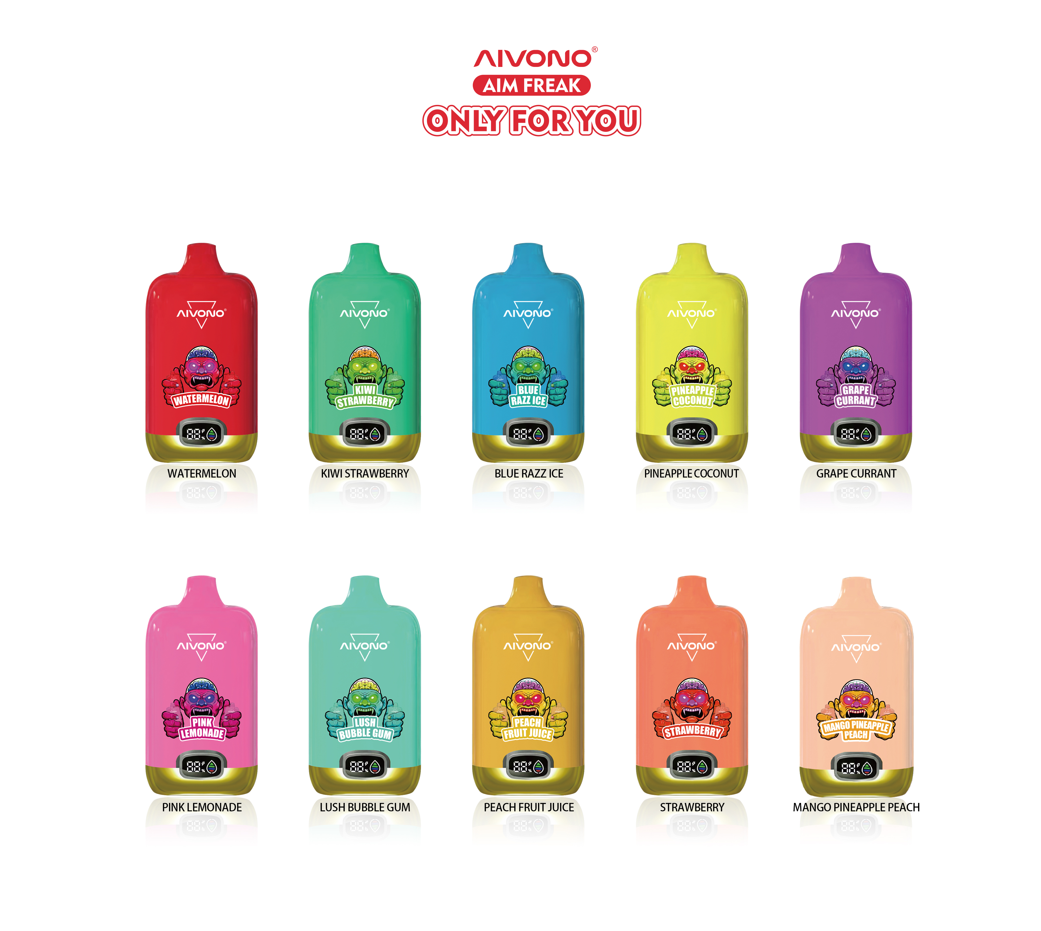 AIVONO Aim Freak 13000 Puffs (5 % Nikotingehalt)