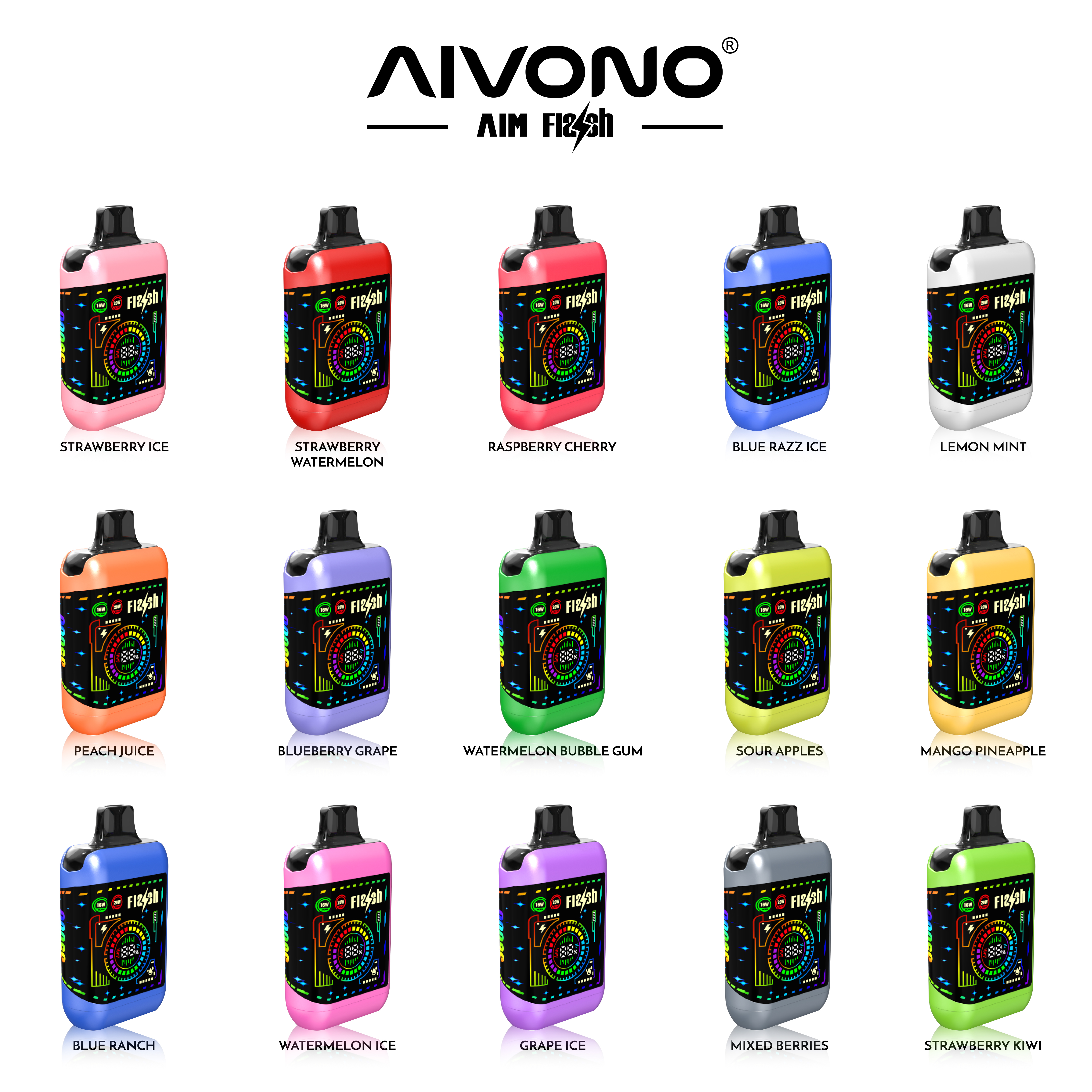 🔥Hot sale🔥AIVONO  AIM FLASH 35000 Puffs (5 % Nikotingehalt)