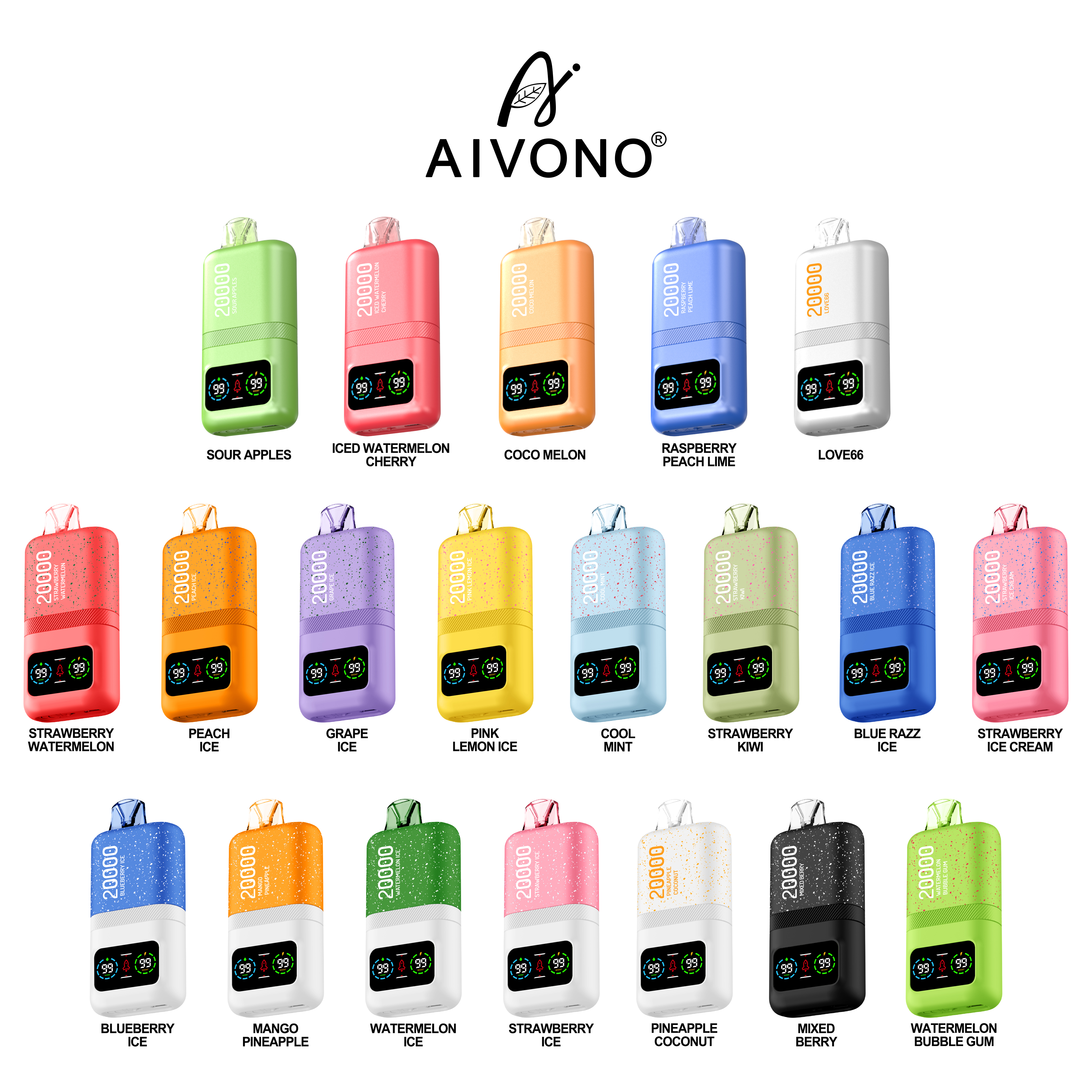 🔥Hot sale🔥AIVONO Magic 20000 Puffs(5 % Nikotingehalt)