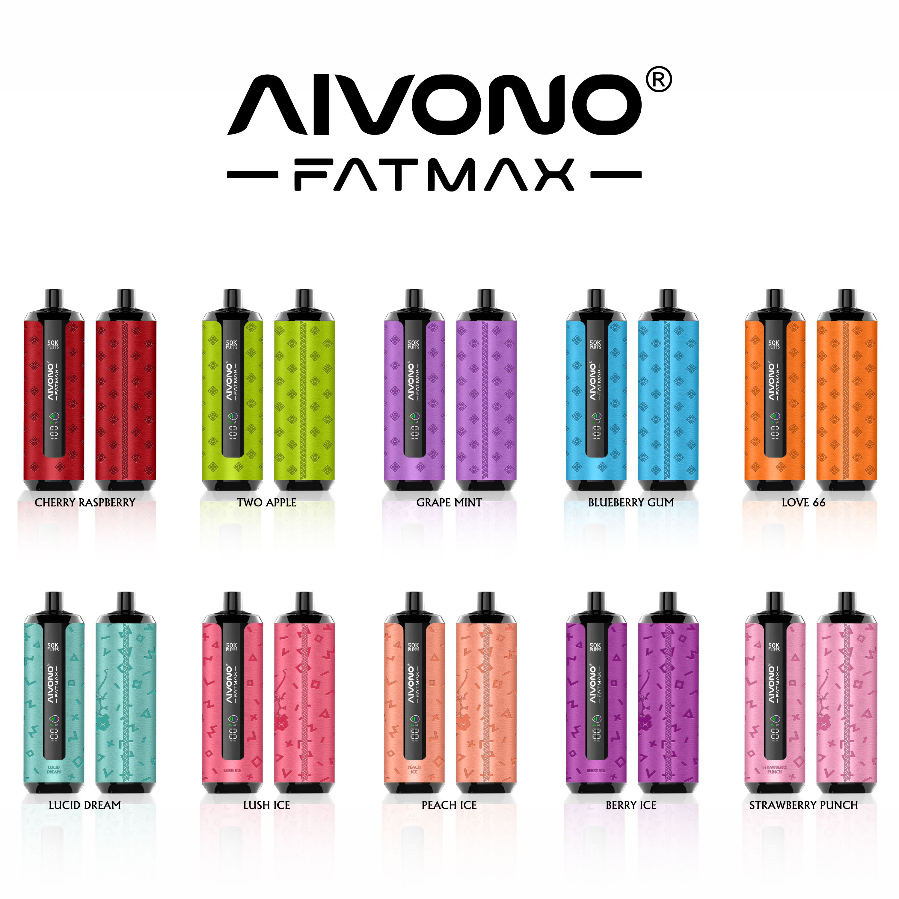 AIVONO AIM FATMAX 50000 PUFFS (5 % Nikotingehalt)