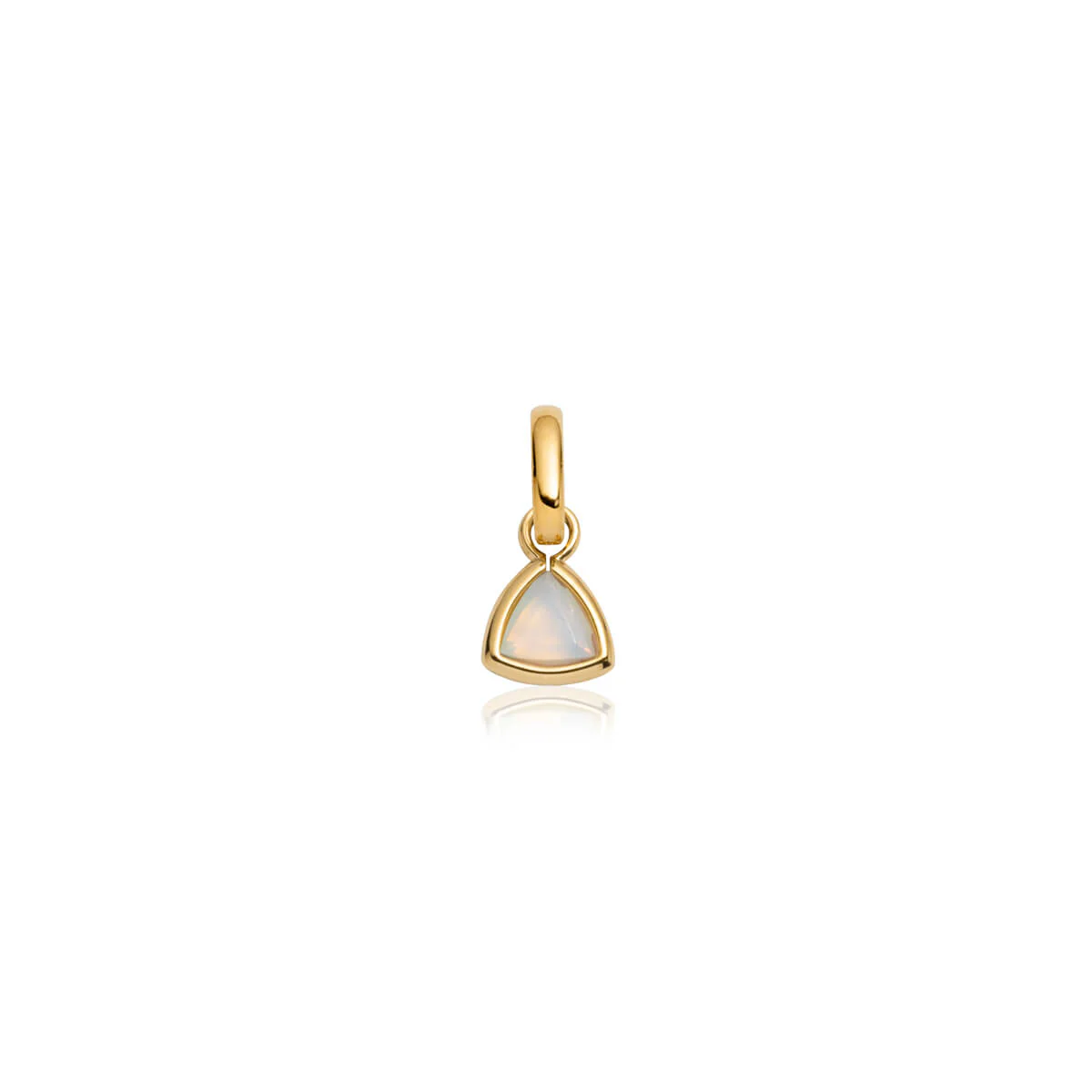 Droplet Birthstone Pendant (Gold)