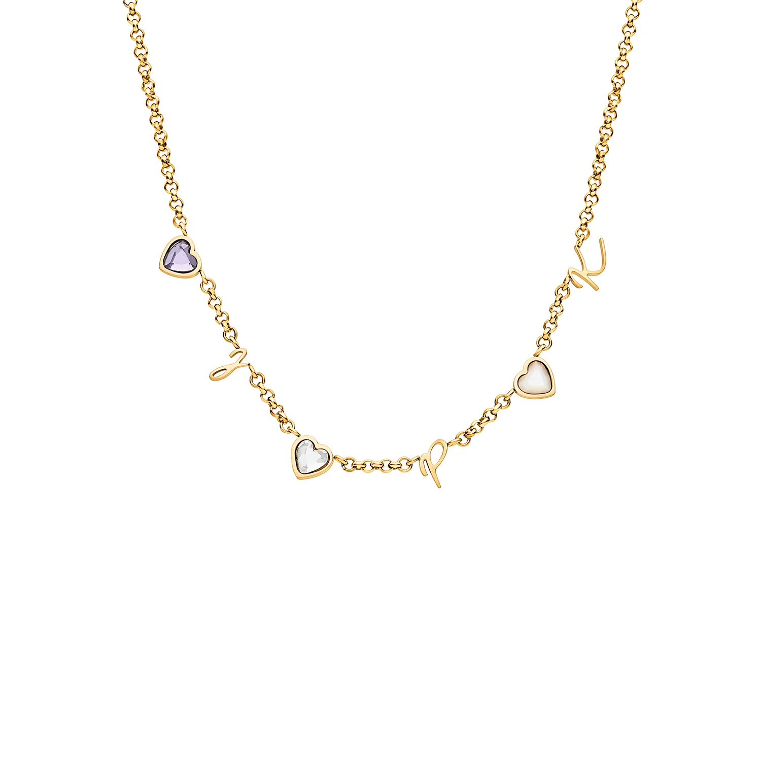 Made Mine Charm Necklace (Gold)