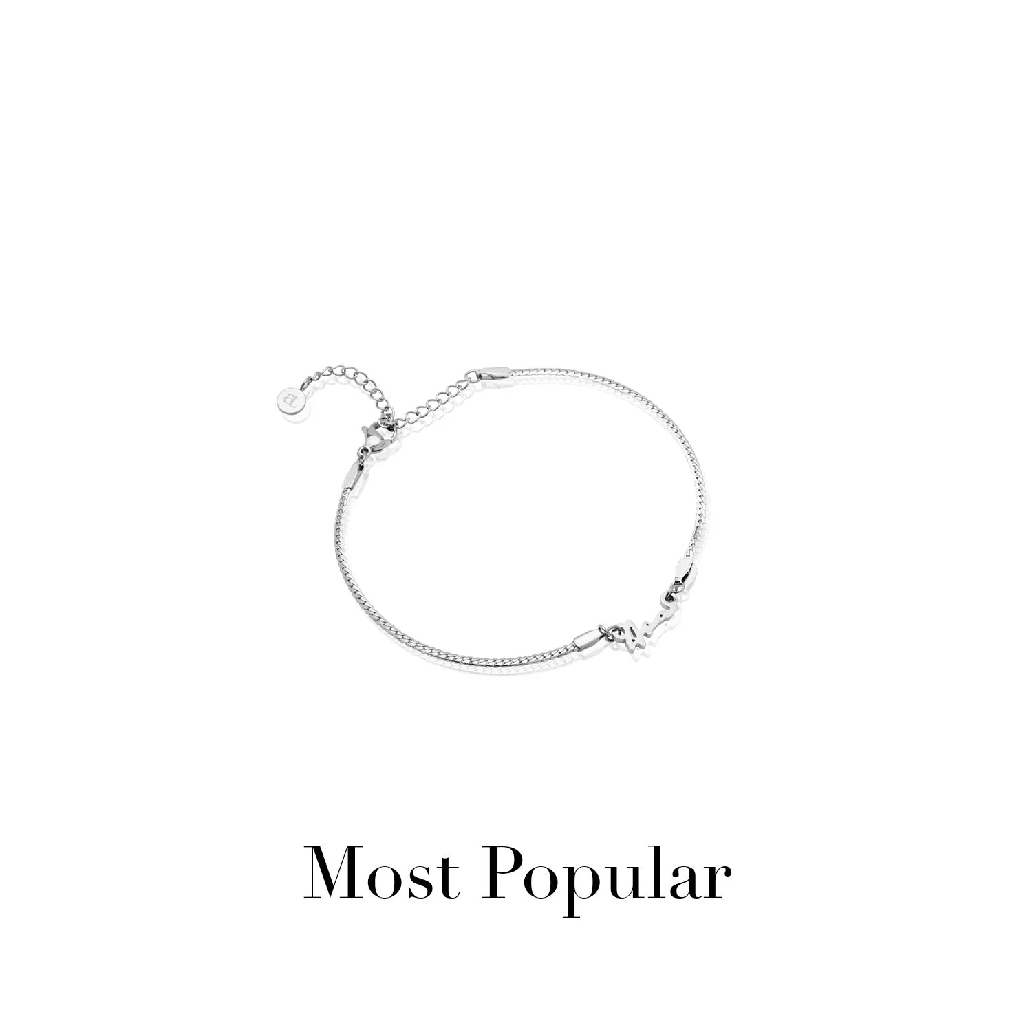 Signature Name Anklet (Silver)