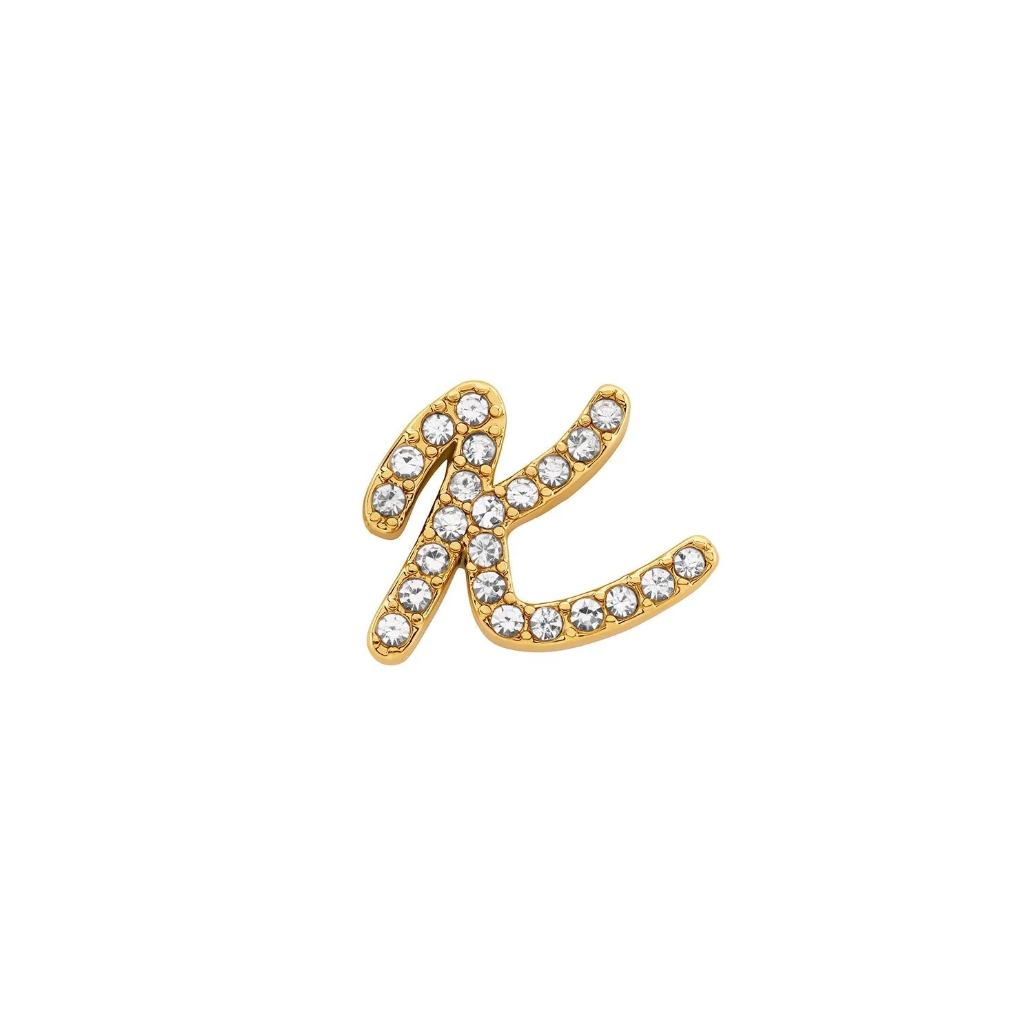 Made Mine Charms - Pave Initial Charms (Gold)