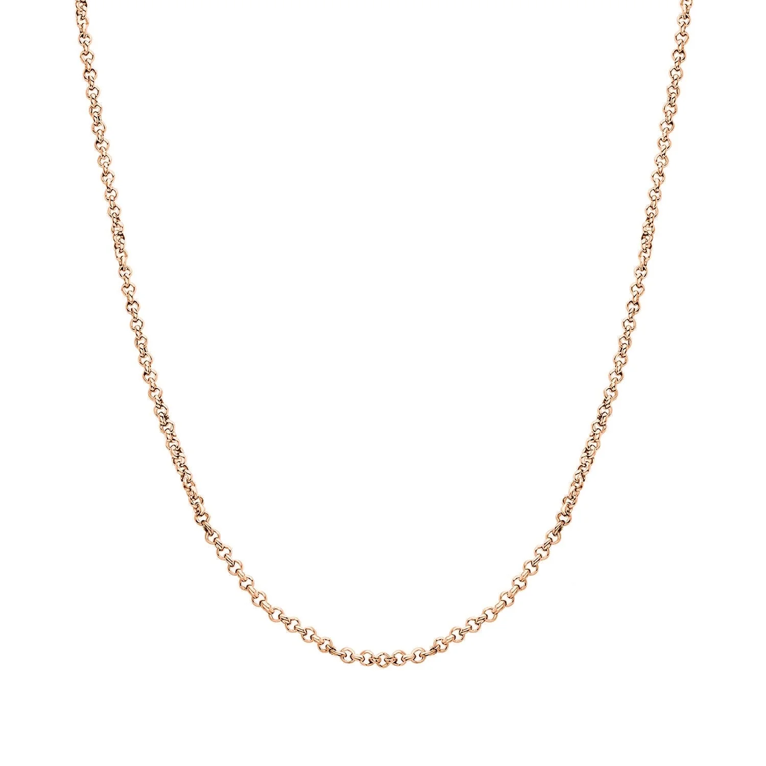 Cursive Name Necklace (Rose Gold)