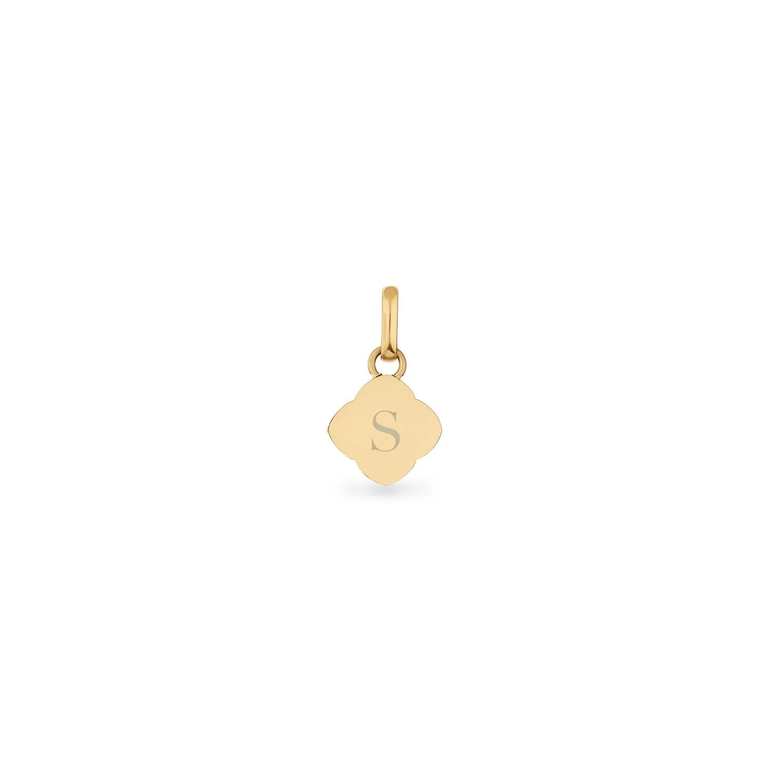 Pearl Clover Pendant (Gold)