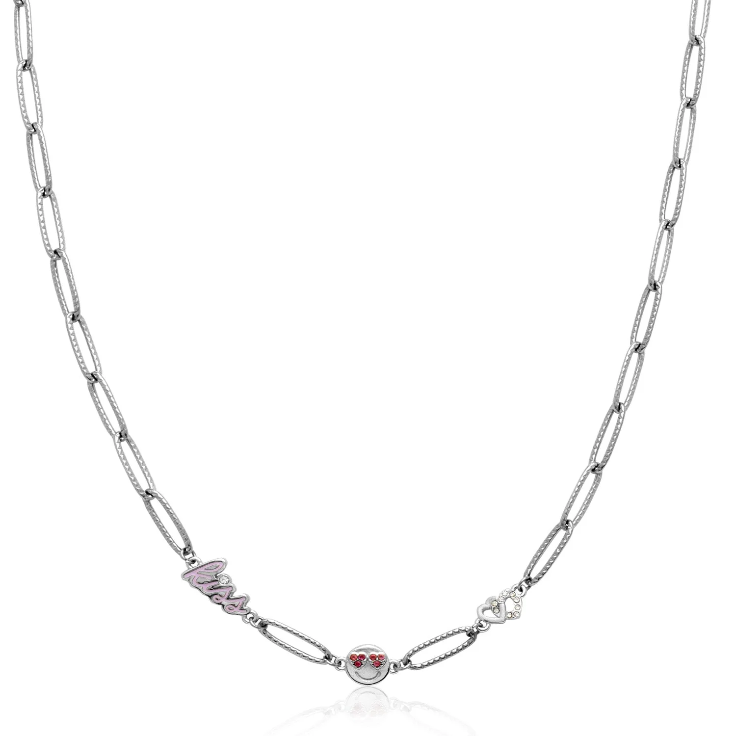 Made Mine Charm Necklace (Silver)