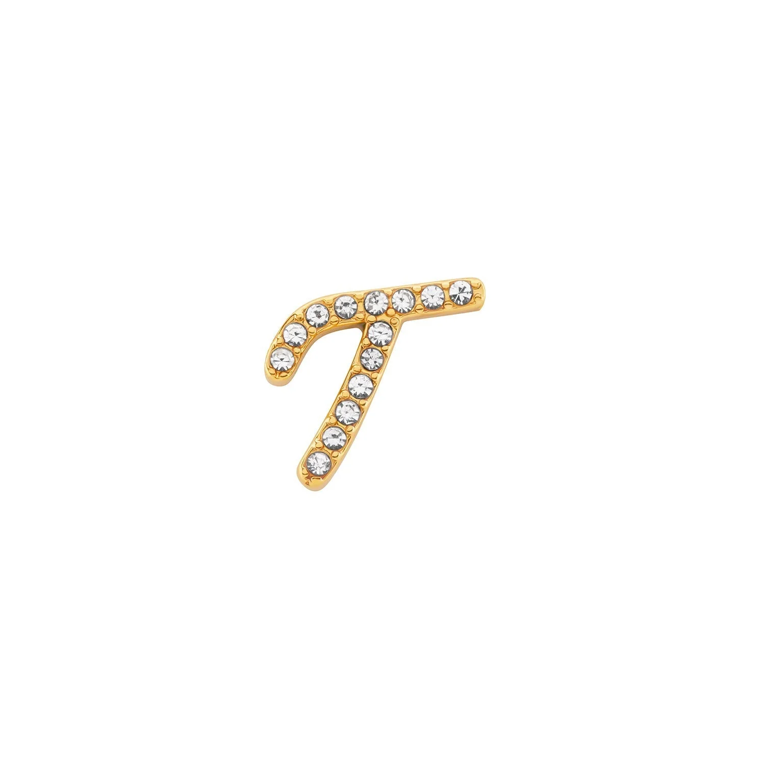 Made Mine Charms - Pave Initial Charms (Gold)