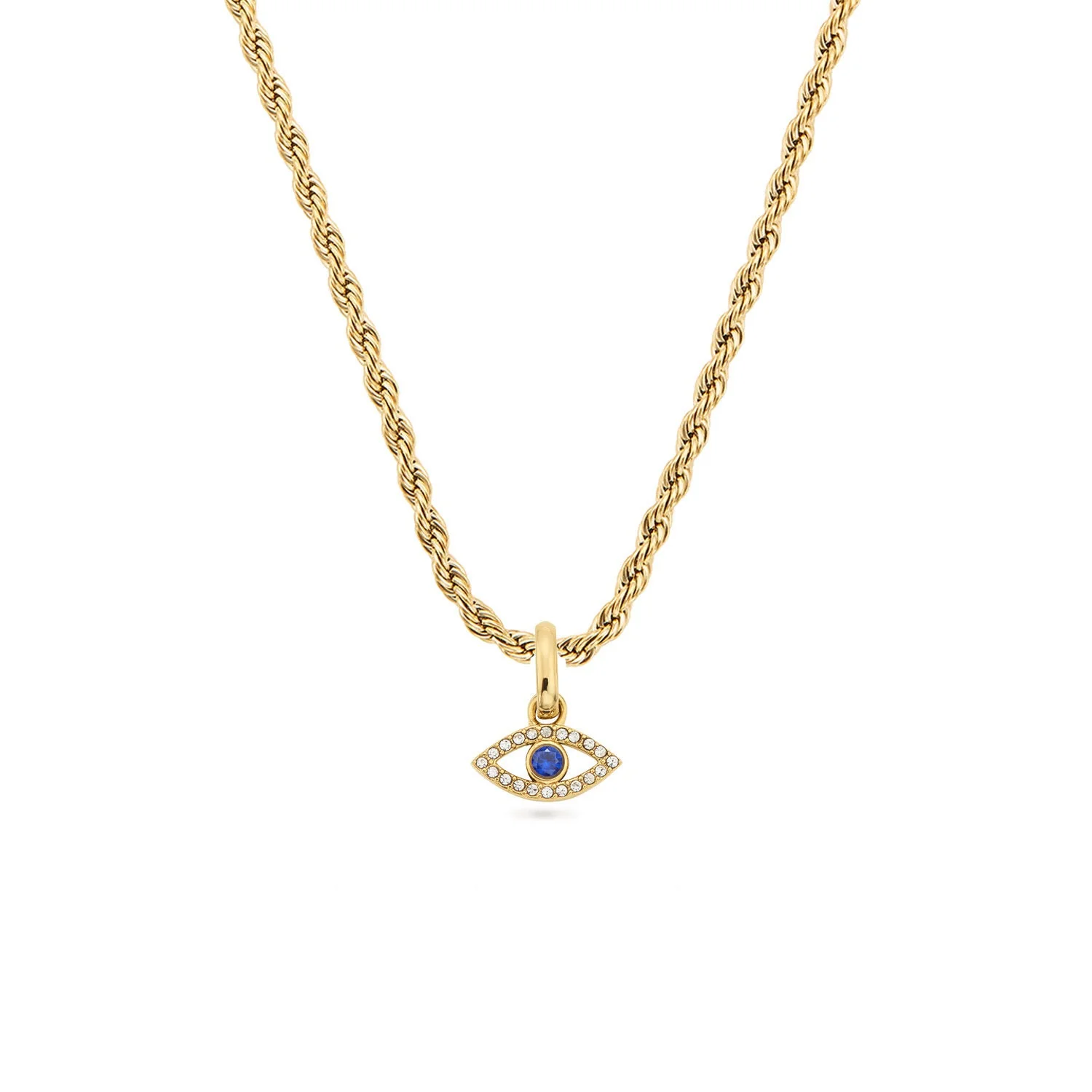 Evil Eye Necklace (Gold)