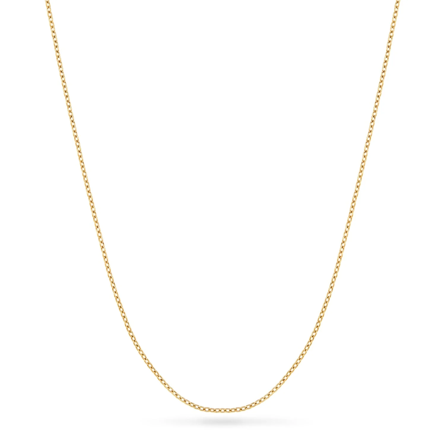 Entwine Initial Necklace (Gold)