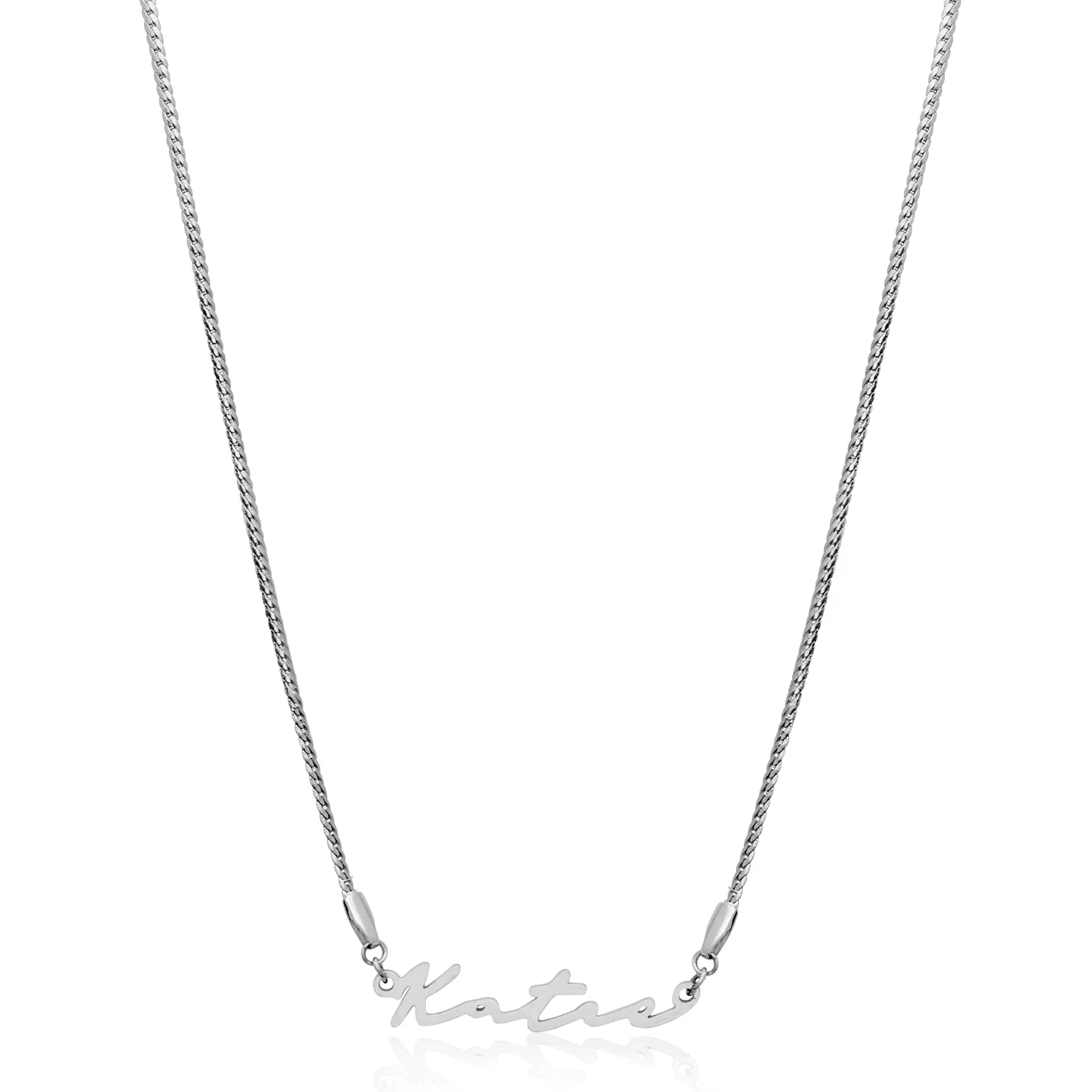 Signature Name Necklace (Silver)