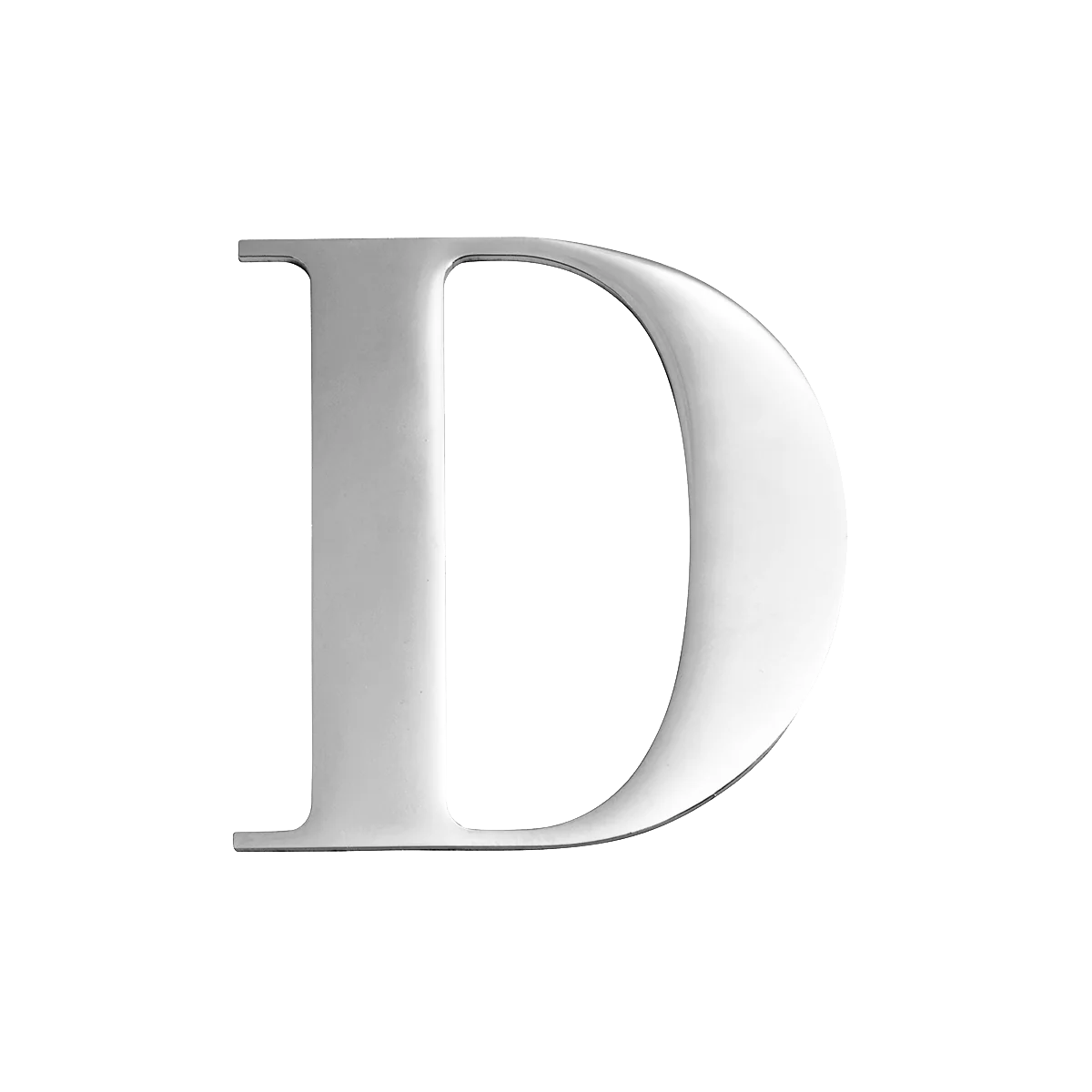 Custom Figaro Icon - Initial (Silver)