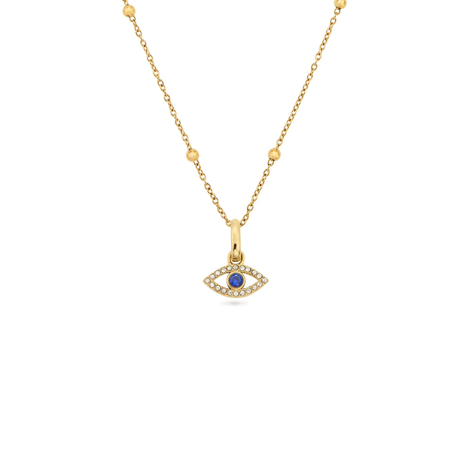 Evil Eye Necklace (Gold)