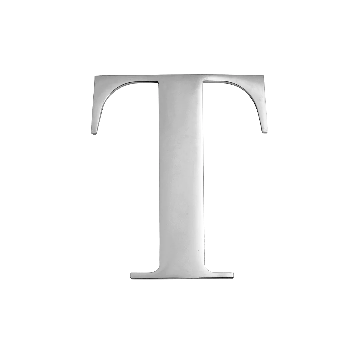 Custom Figaro Icon - Initial (Silver)