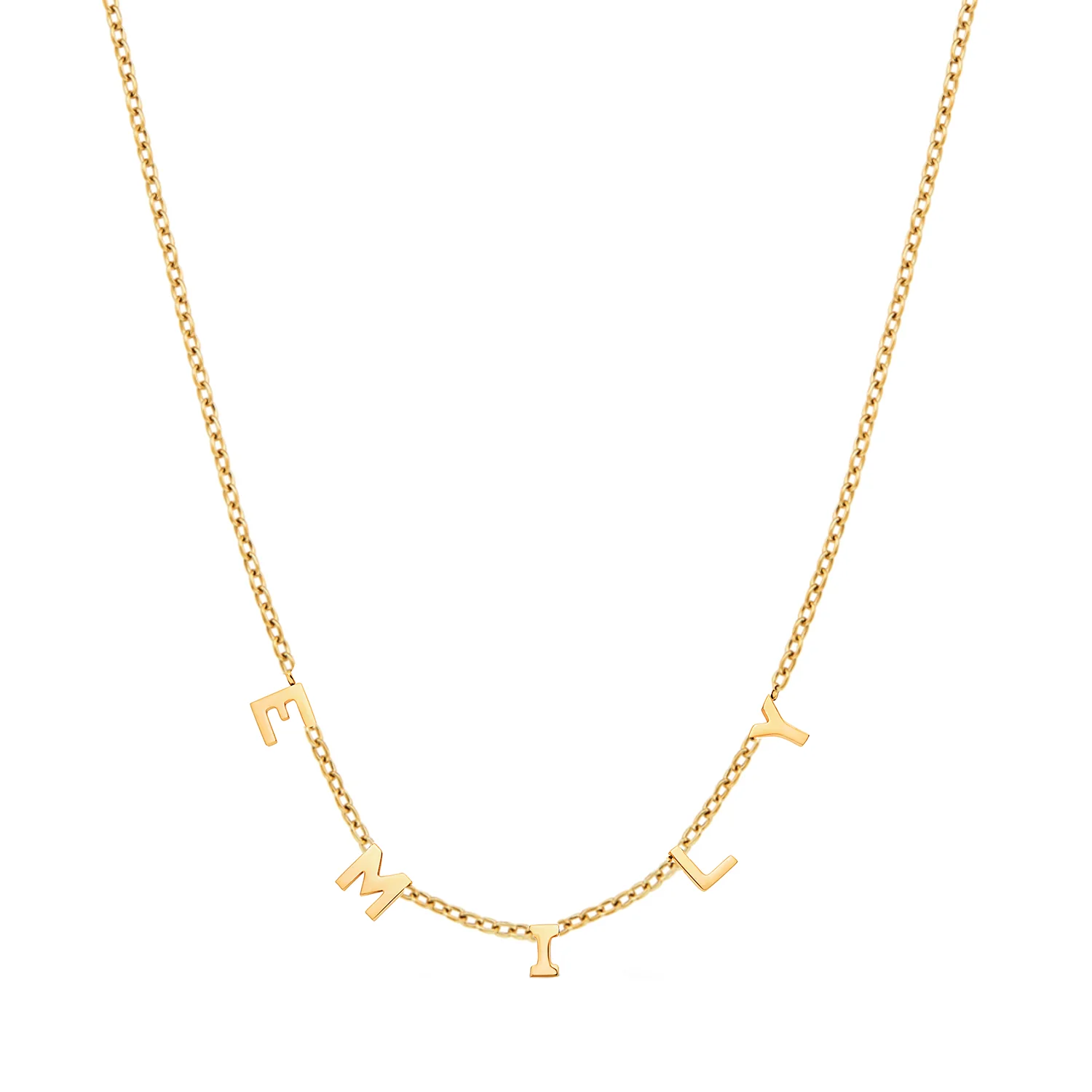 Made Mine Name Necklace (Gold)