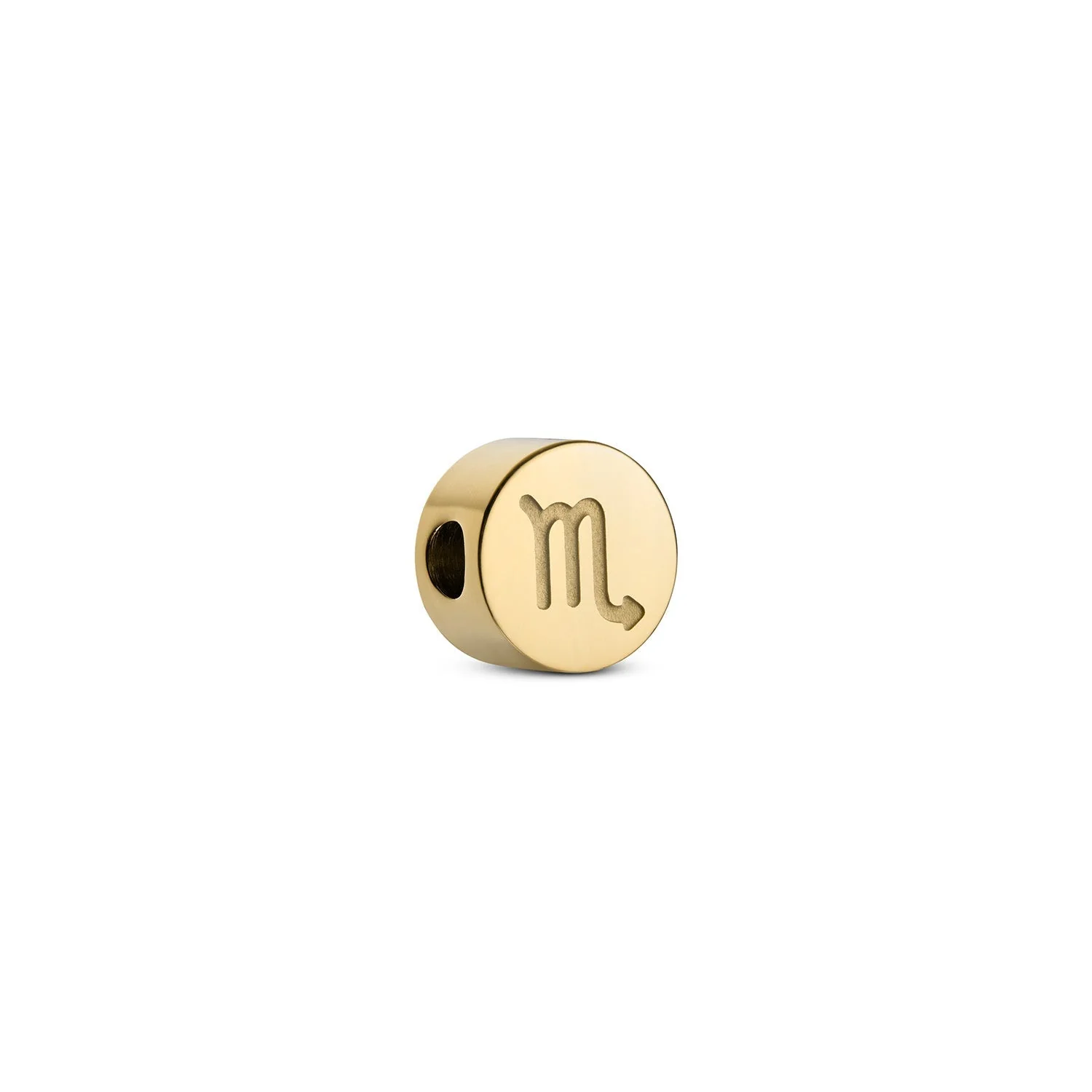 Zodiac Bracelet Charm (Gold)