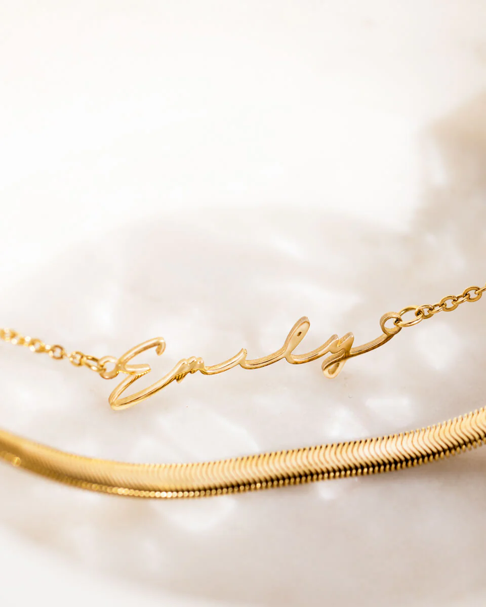 Signature Name Bundle (Gold)