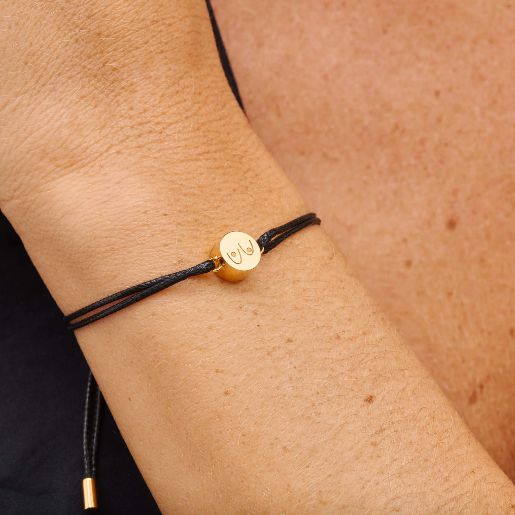 CoppaFeel! ‘Charms for Charity’ Bracelet (Gold)