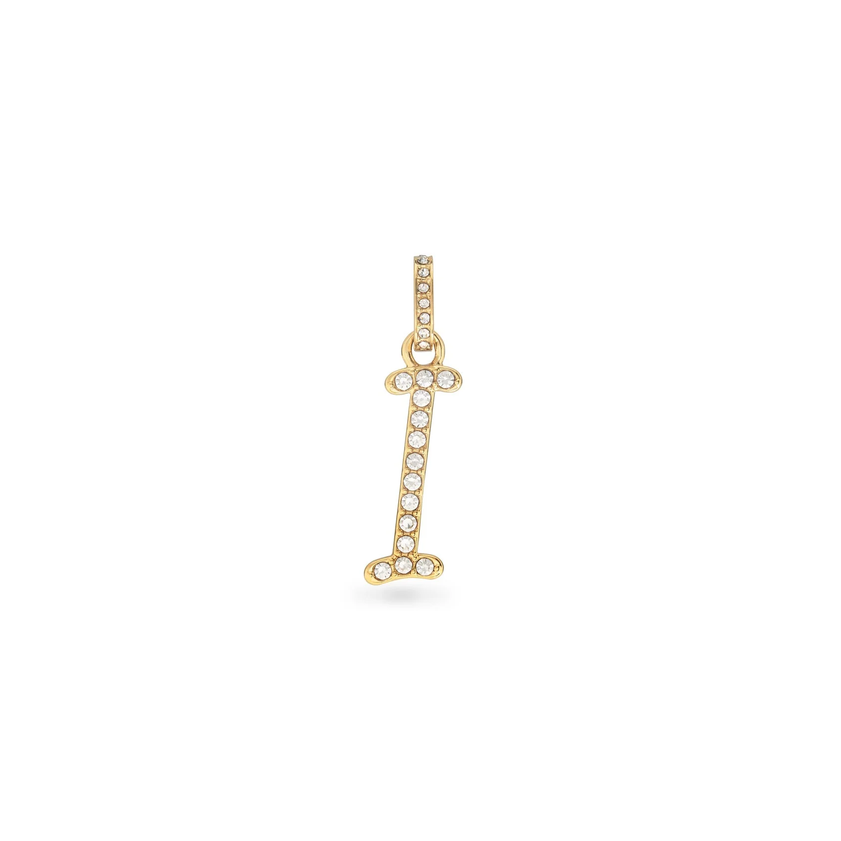 Pavé Initial Pendant (Gold)