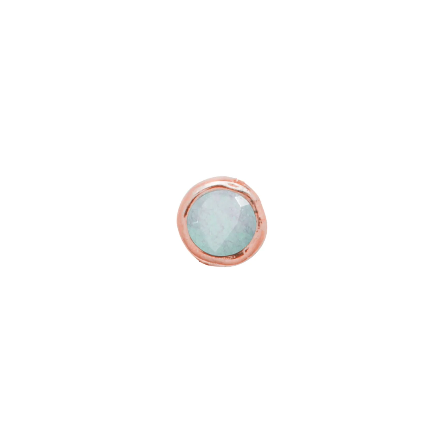Made Mine Charms - Round Birthstone Charms (Rose Gold)
