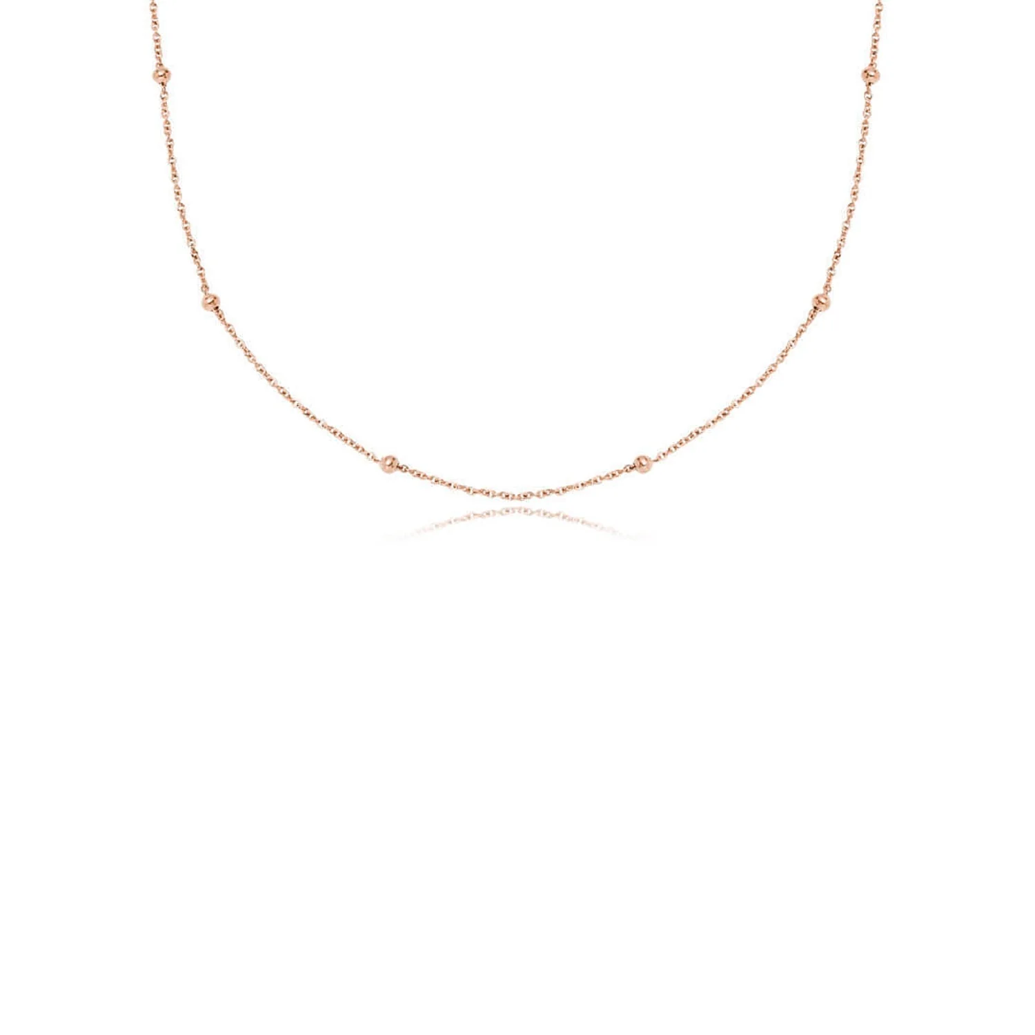 Cursive Name Necklace (Rose Gold)