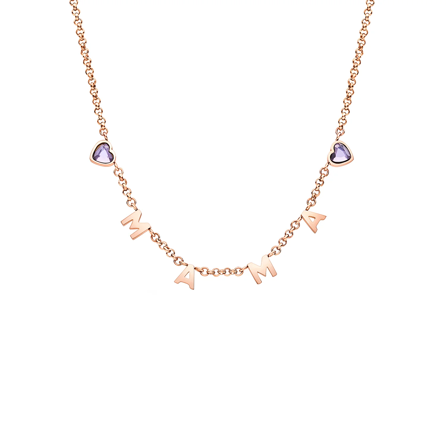 Made Mine Name Necklace (Rose Gold)