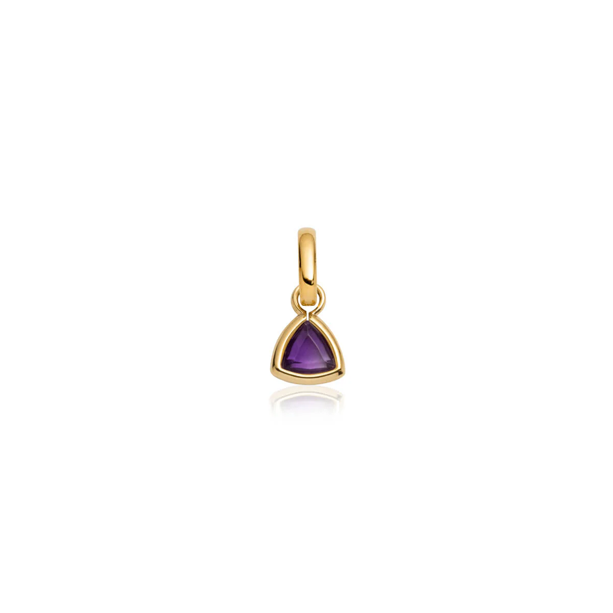 Droplet Birthstone Pendant (Gold)
