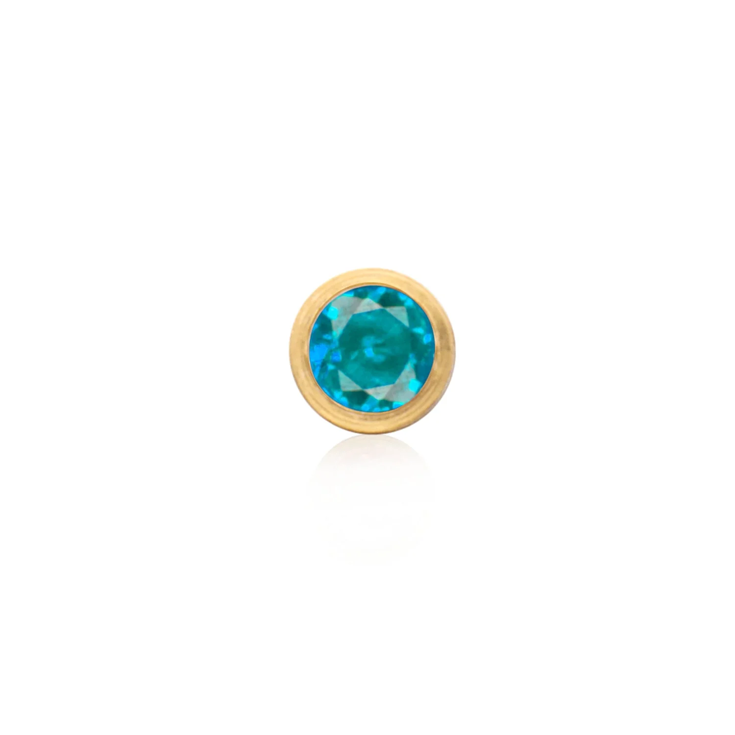 Double Initial Icon - Birthstone (Gold)