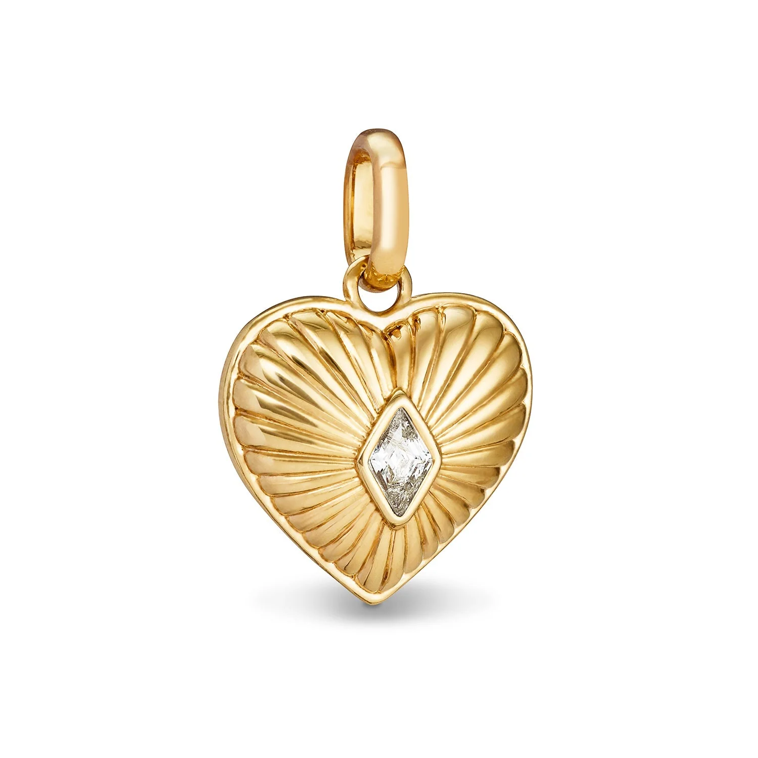 Entwine Heart Pendant (Gold)