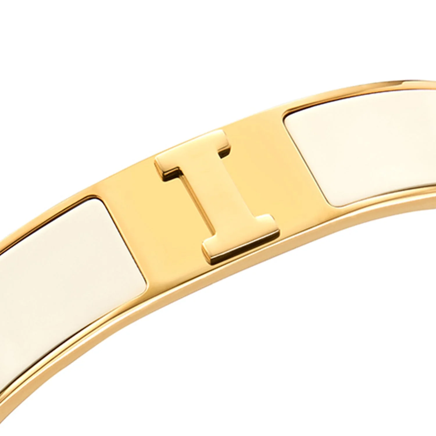 Icon Initial Bangle (Gold)