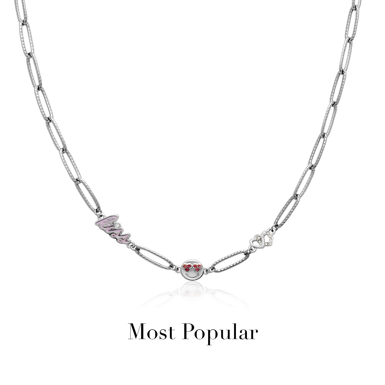 Made Mine Charm Necklace (Silver)