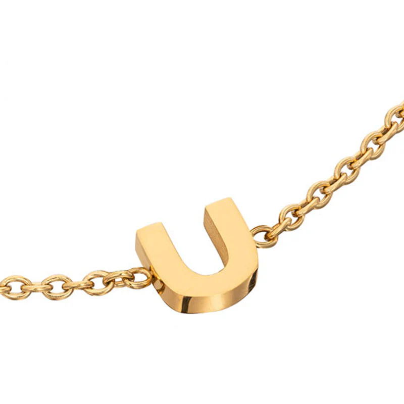 Initial Anklet (Gold)