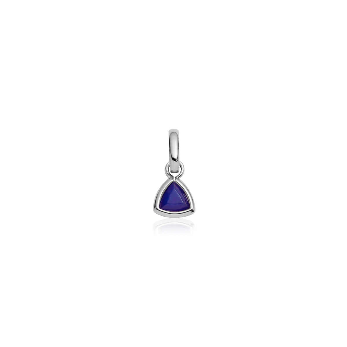 Droplet Birthstone Pendant (Silver)