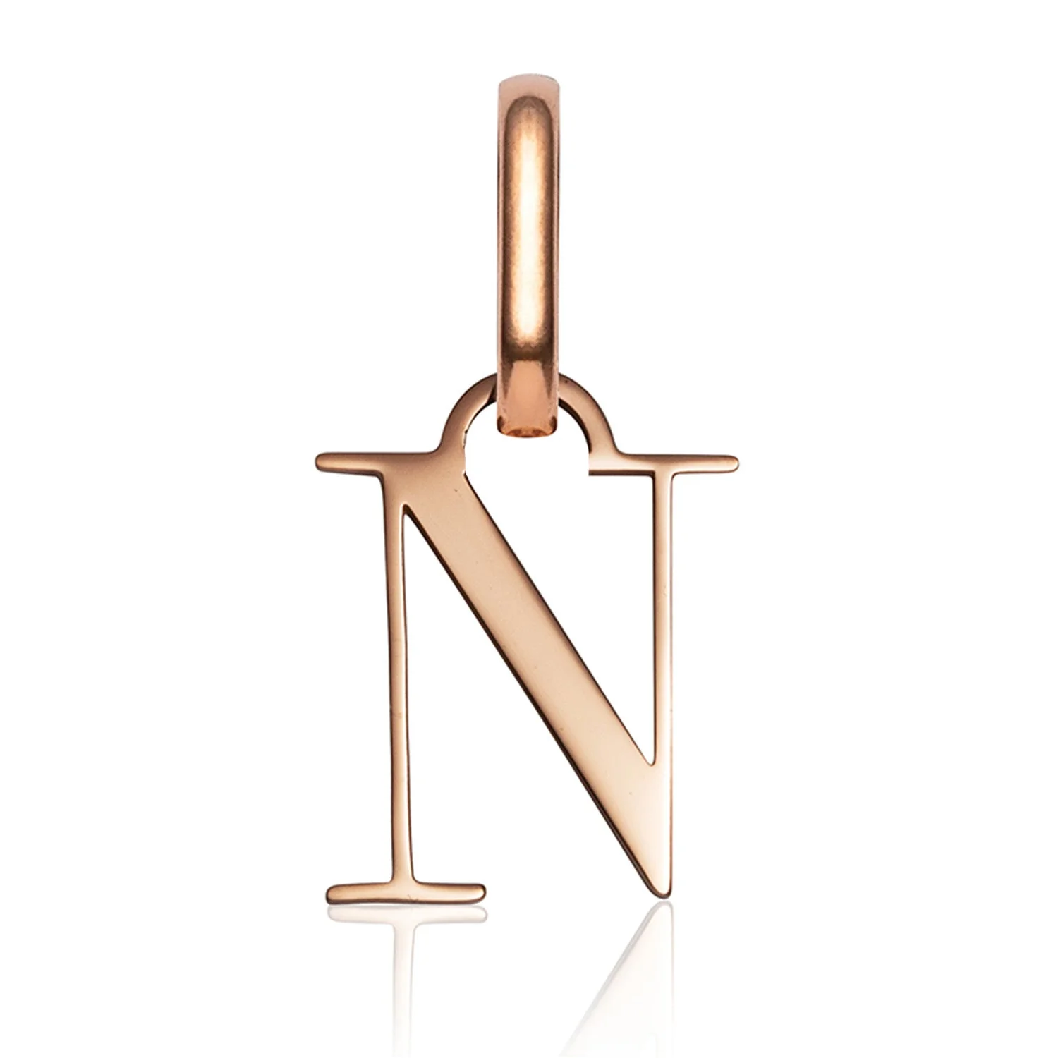 Letter Pendant (Rose Gold)
