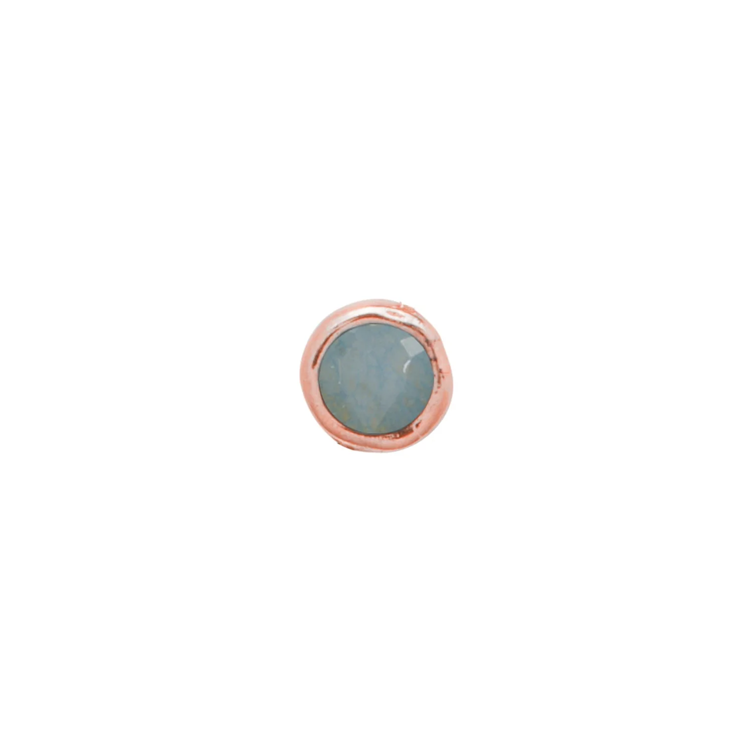 Made Mine Charms - Round Birthstone Charms (Rose Gold)