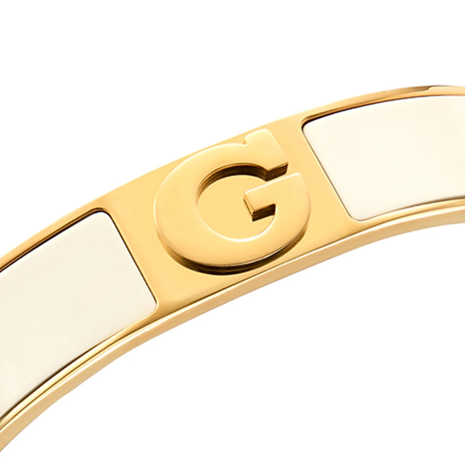 Icon Initial Bangle (Gold)
