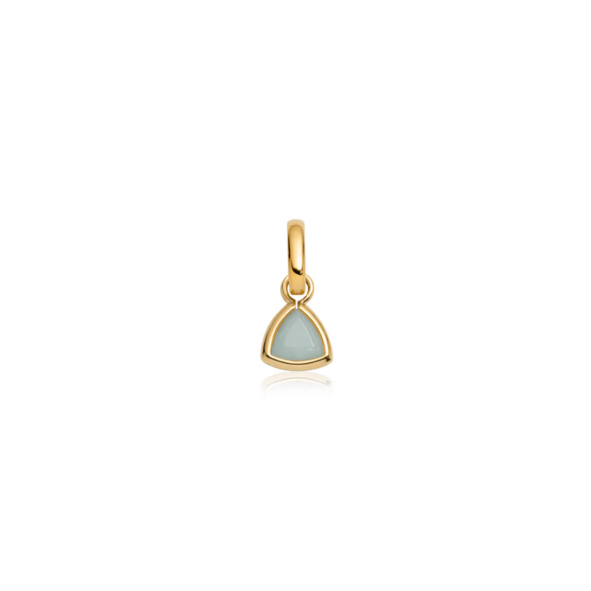 Droplet Birthstone Pendant (Gold)