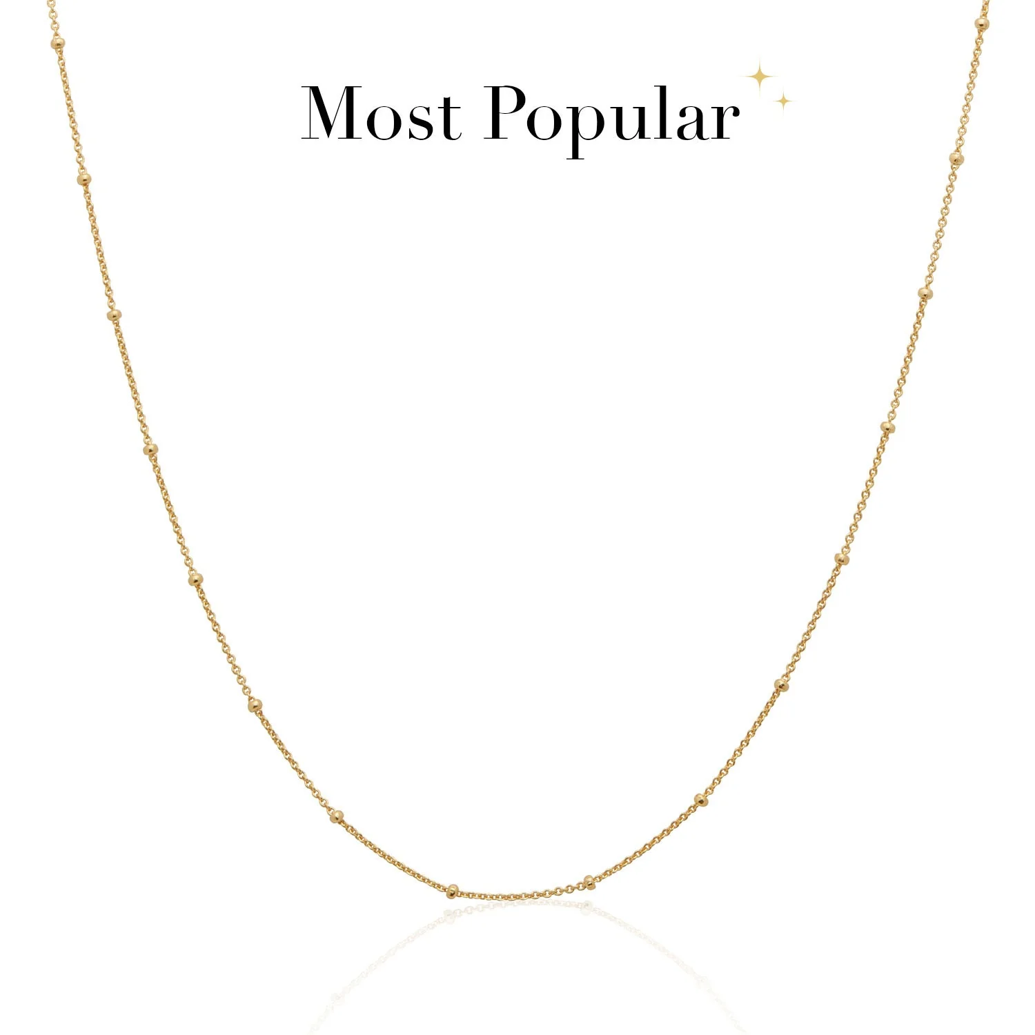 Stacey's Stories Mini Sphere Necklace (Gold)