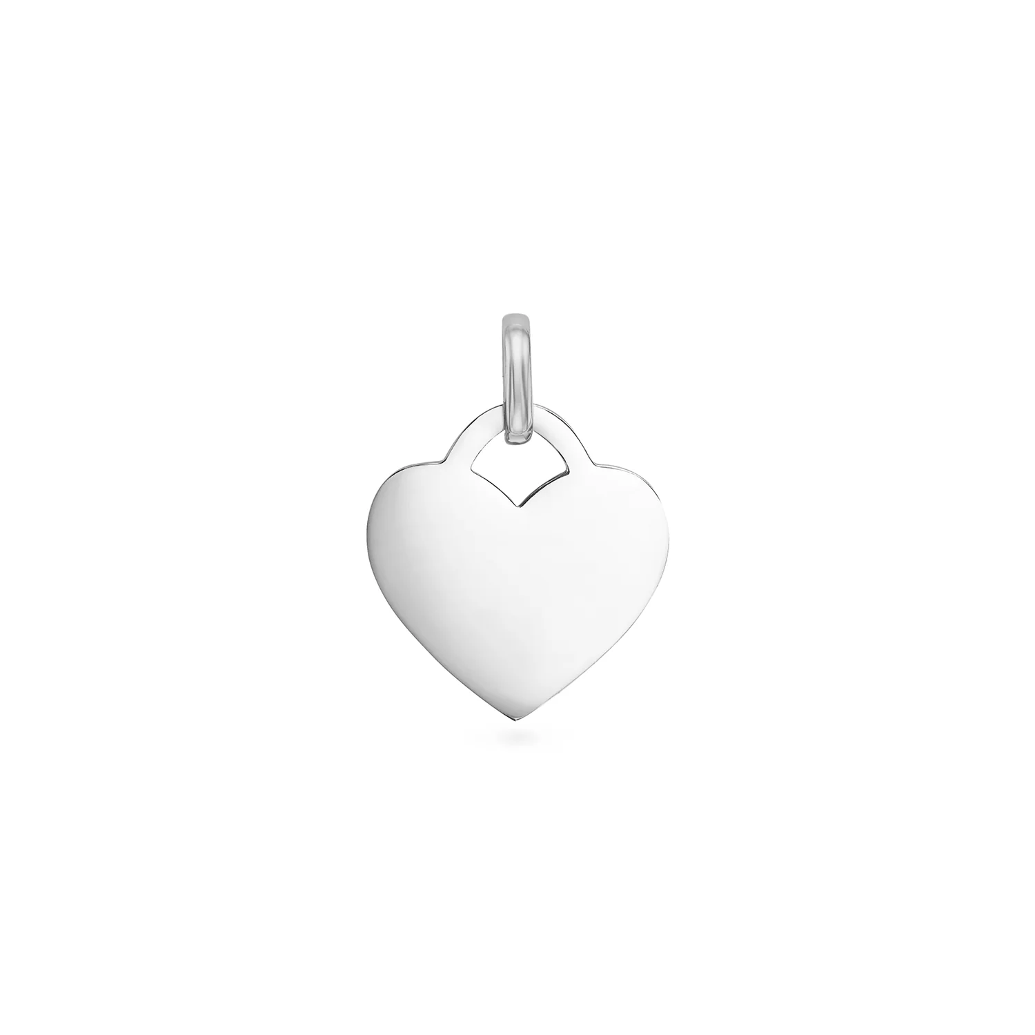Heart Token Pendant (Silver)