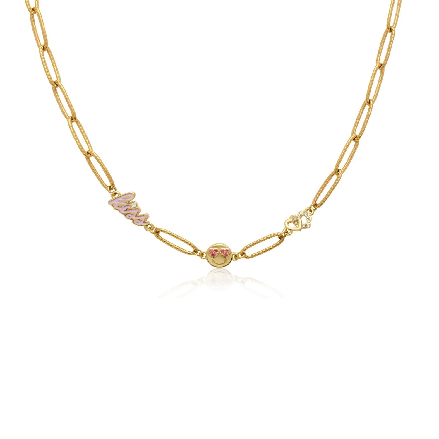 Made Mine Charm Necklace (Gold)