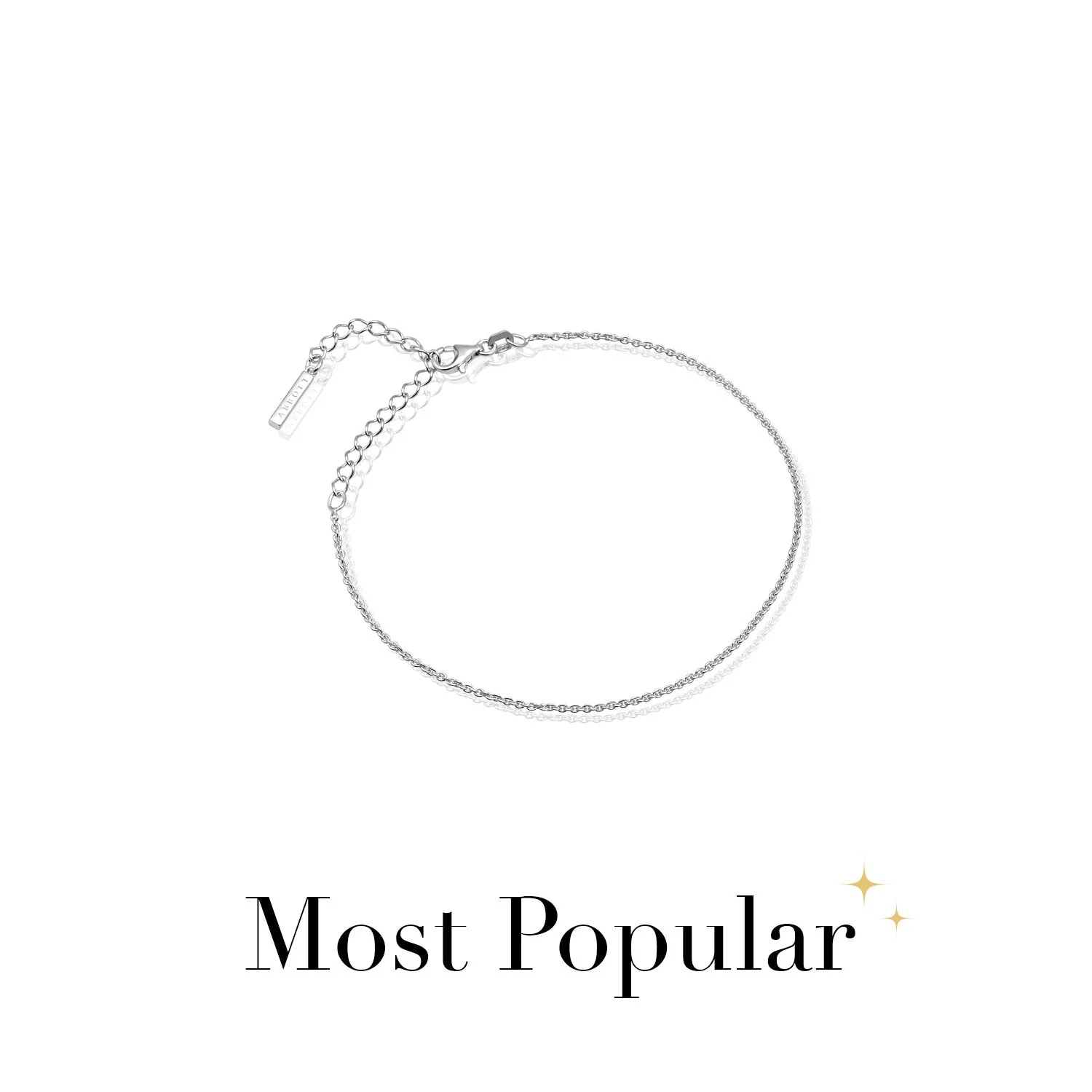 Stacey's Stories Fine Chain Bracelet (Silver)