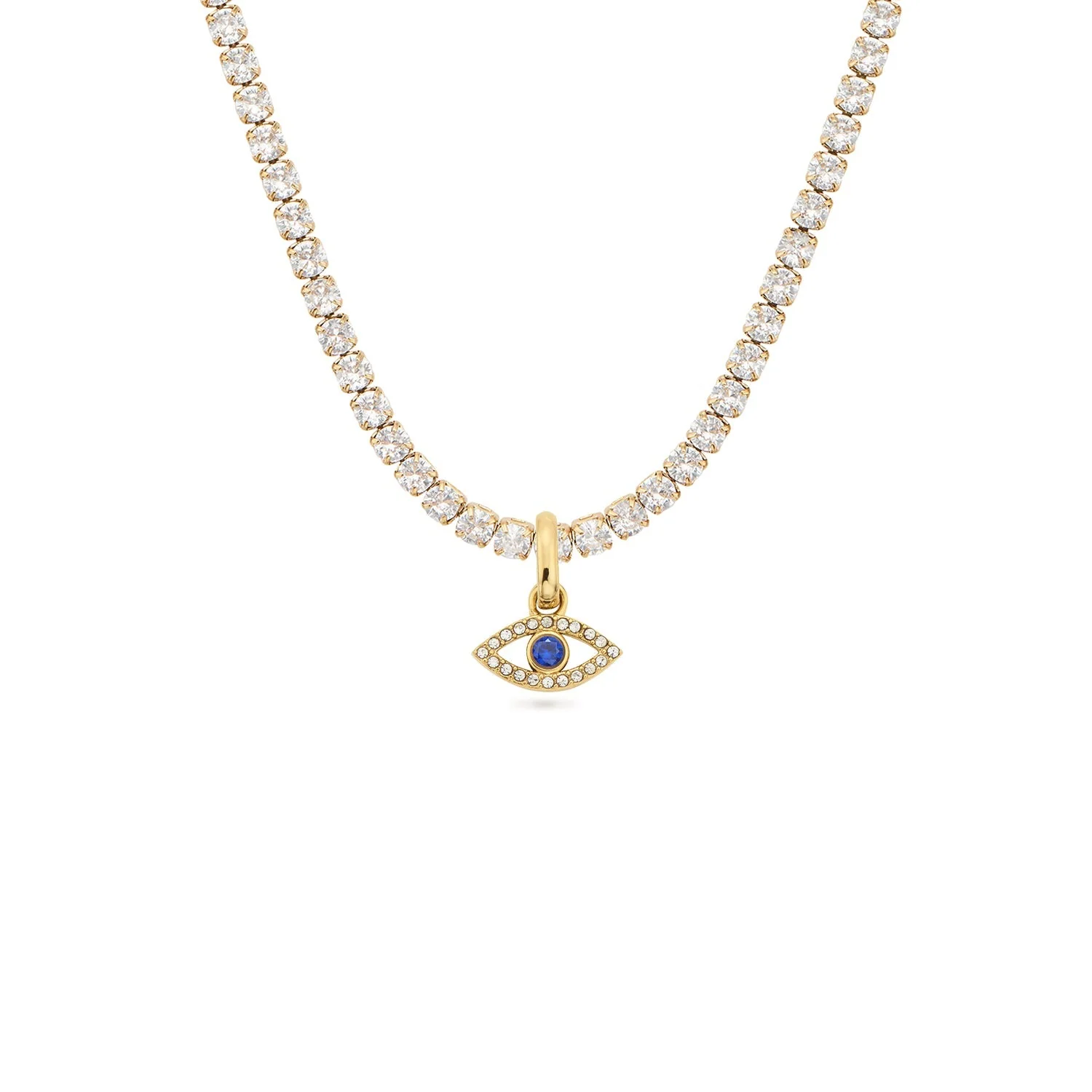 Evil Eye Necklace (Gold)