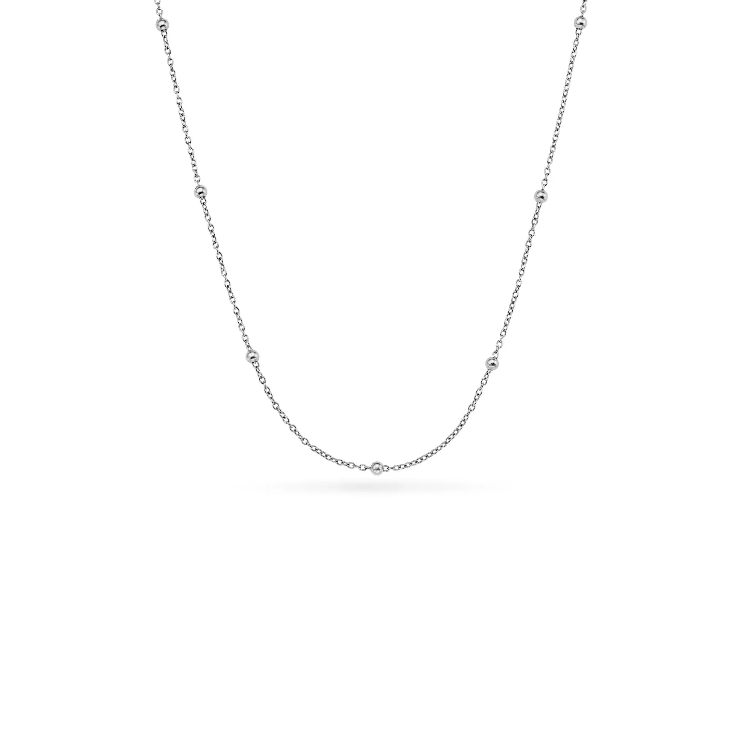 Cursive Name Necklace (Silver)
