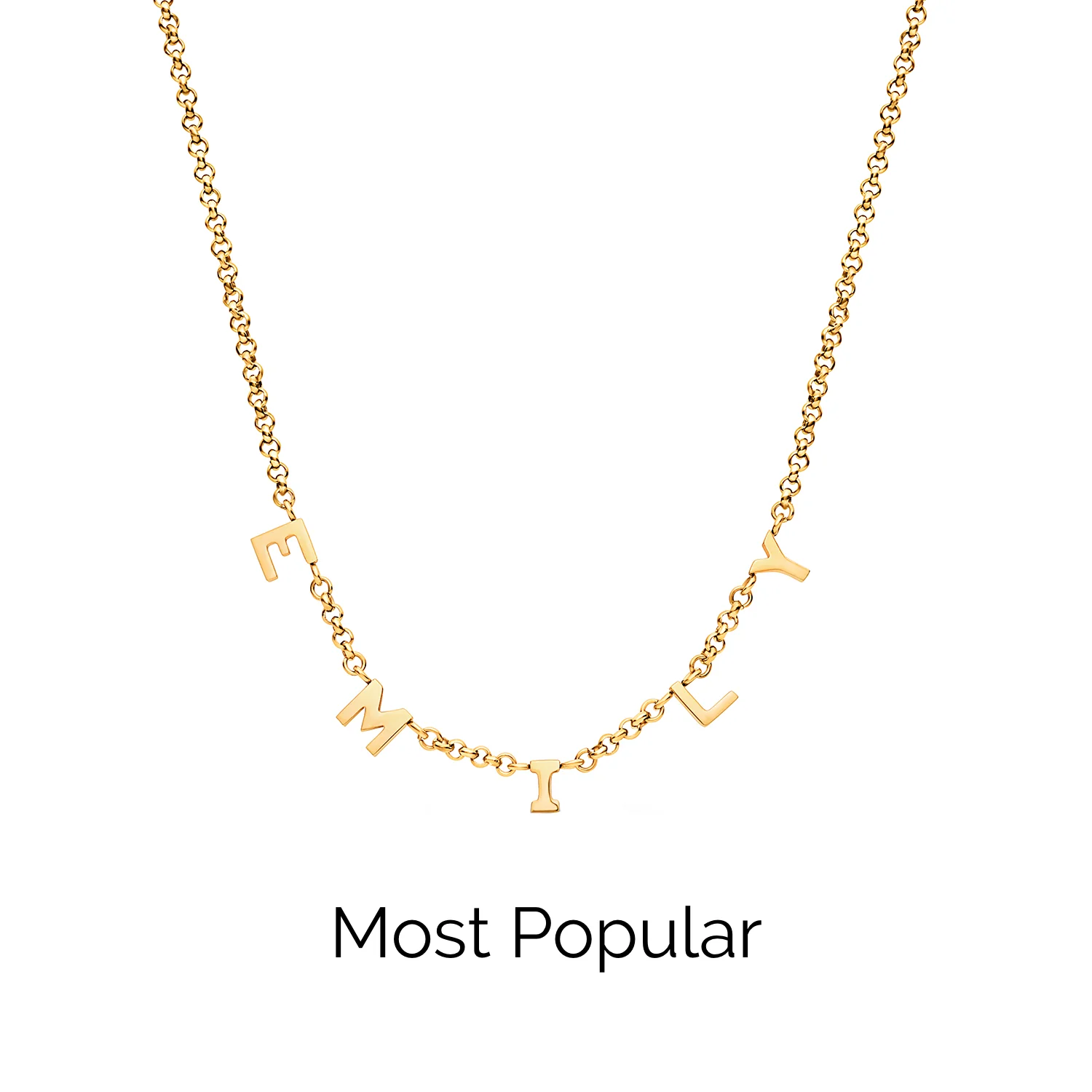 Made Mine Name Necklace (Gold)