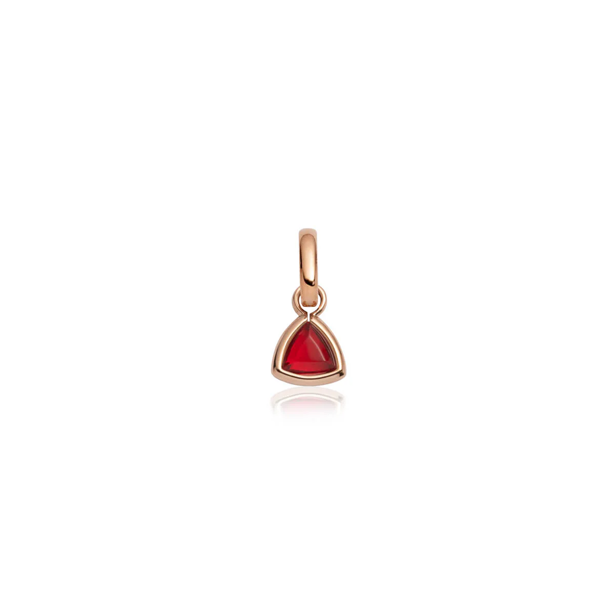 Droplet Birthstone Pendant (Rose Gold)