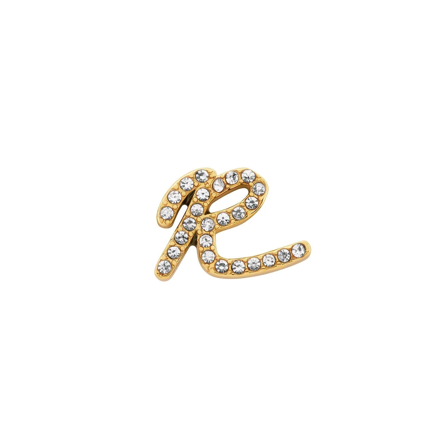Made Mine Charms - Pave Initial Charms (Gold)